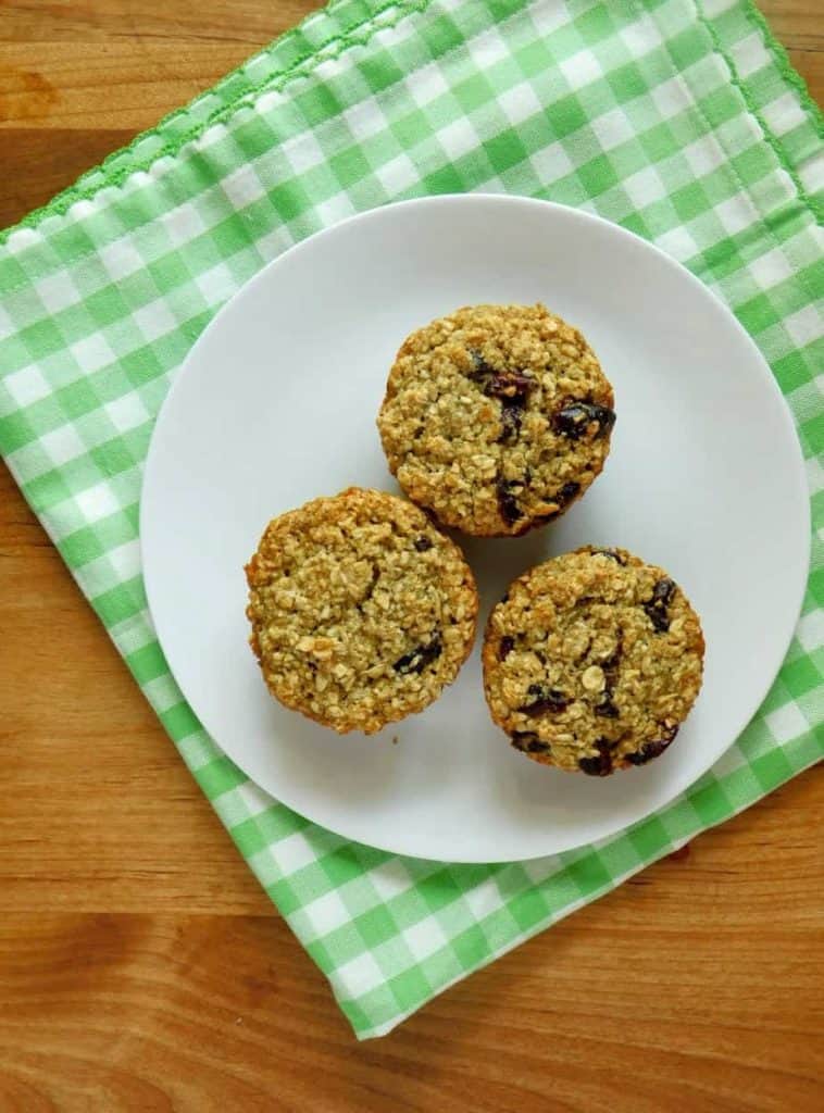 gluten free dairy free cranberry orange muffins ready to eat