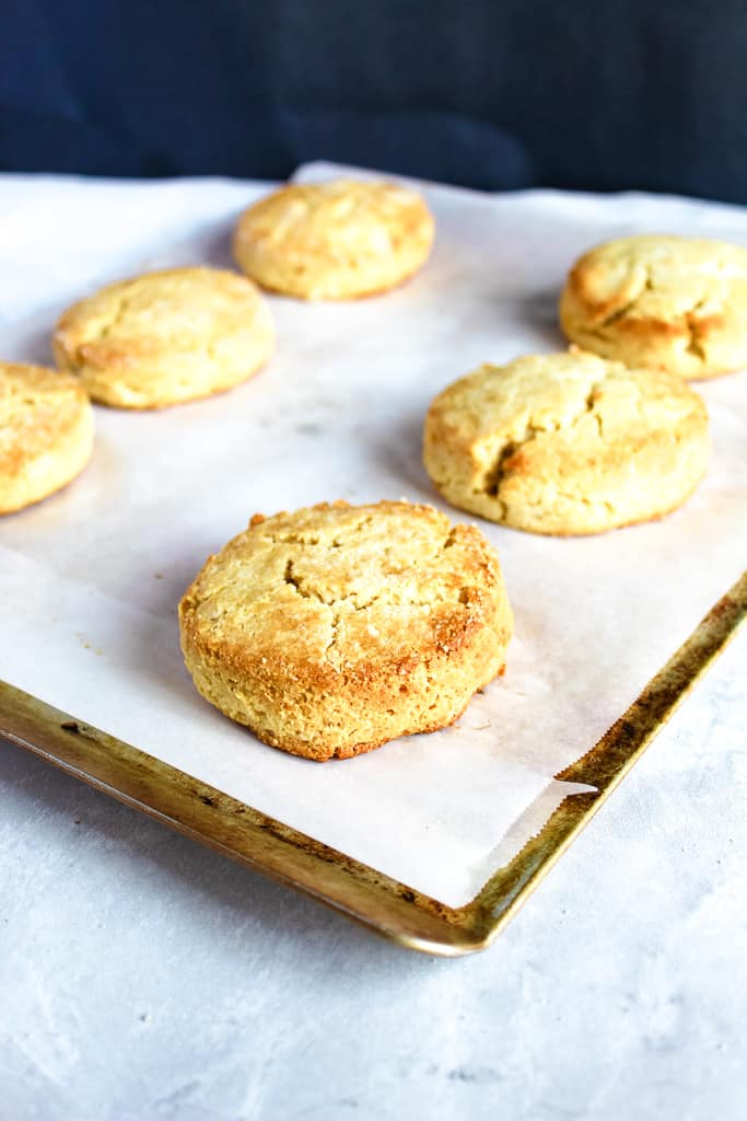 Almond Flour Biscuits Fresh Baked