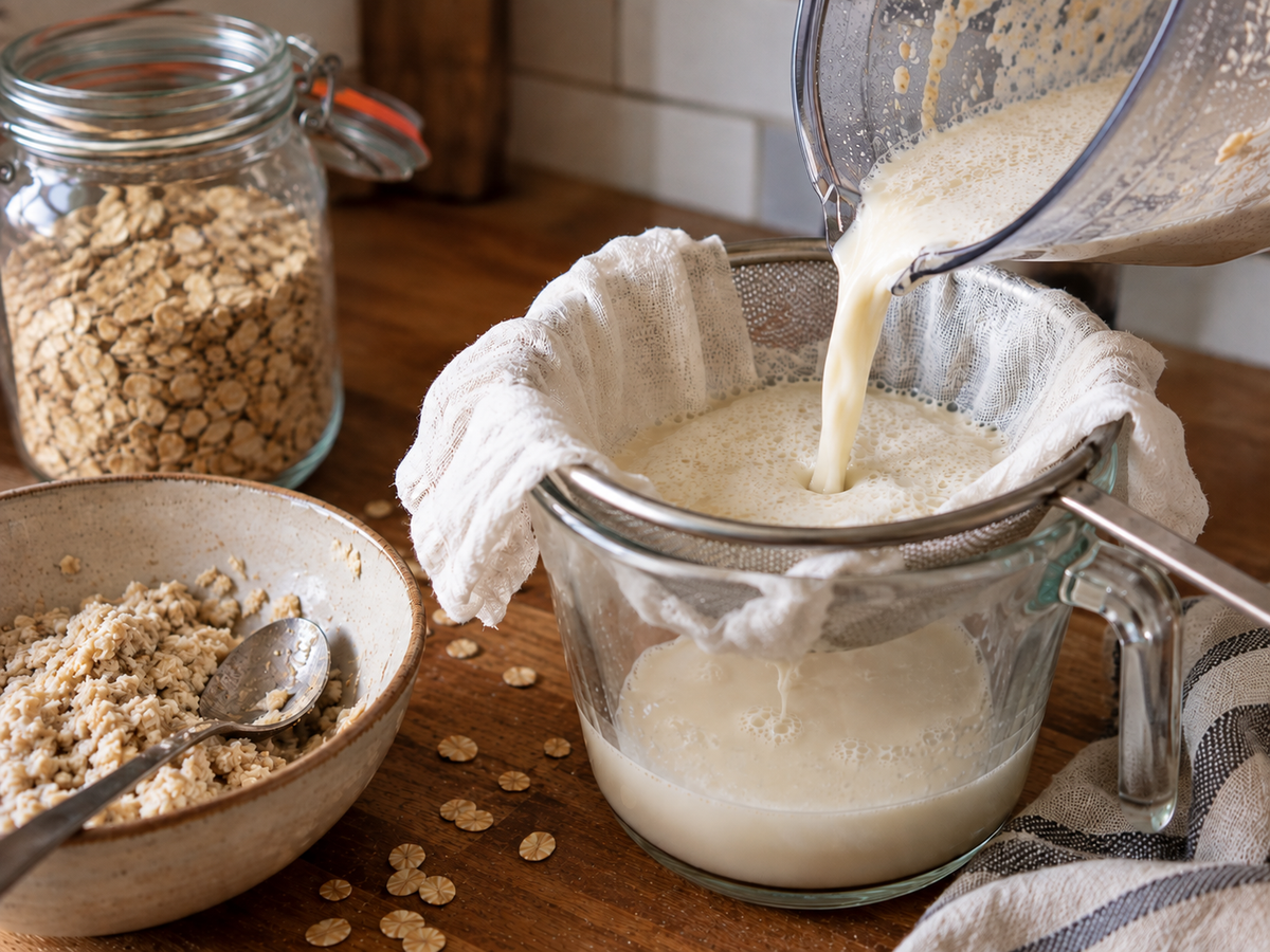 making dairy free milk