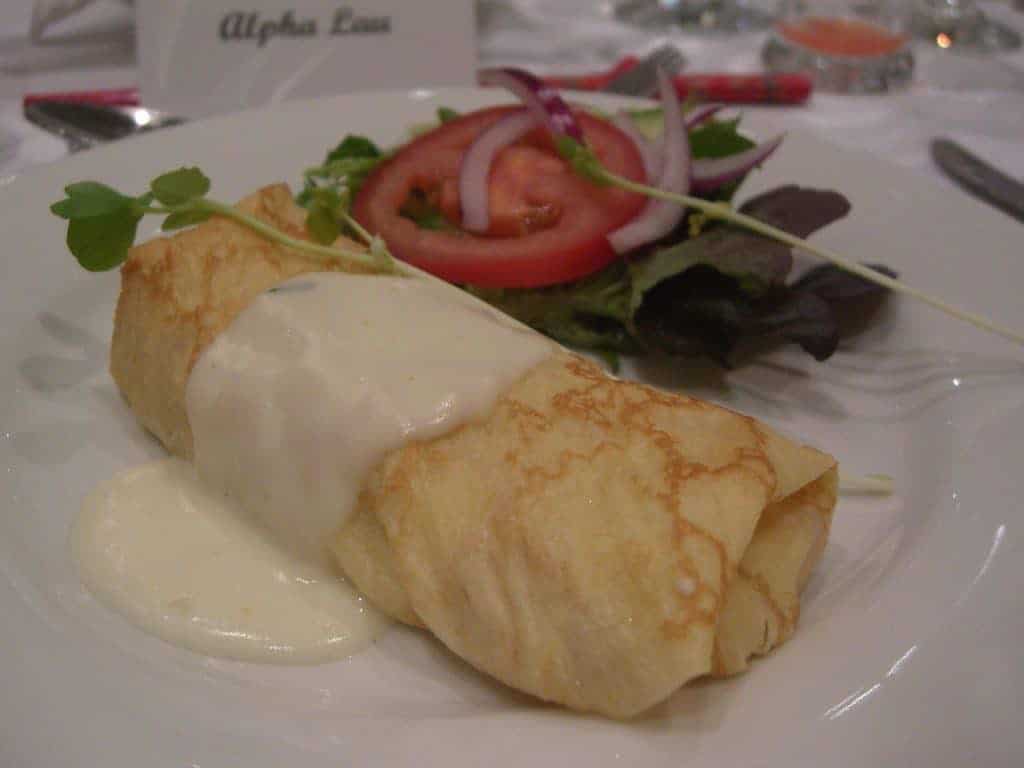 Crepe Ham Cheese