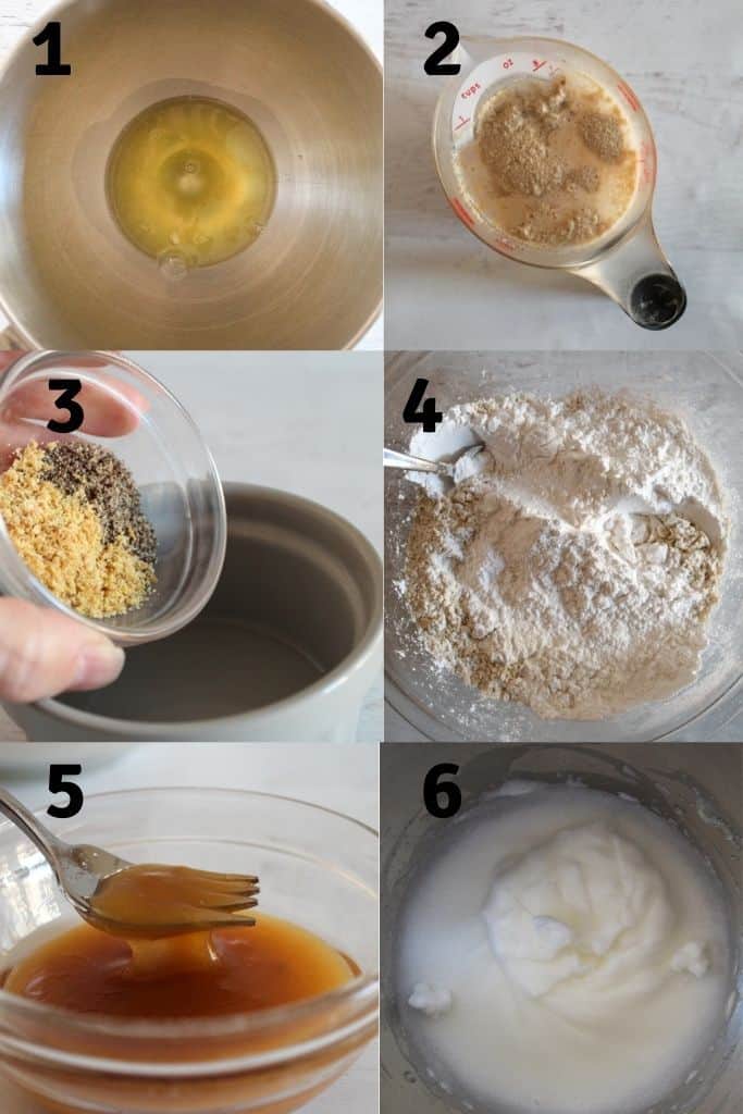 steps to preparing bread