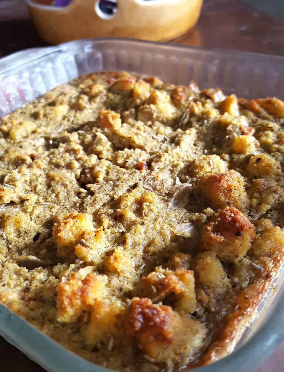 gluten free cornbread dressing 1