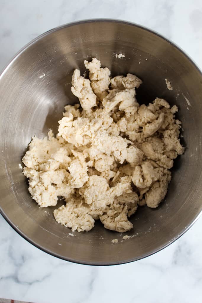 gluten free sandwich bread batter in a bowl