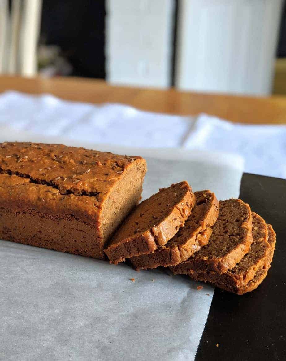 hearty gluten-free brown bread