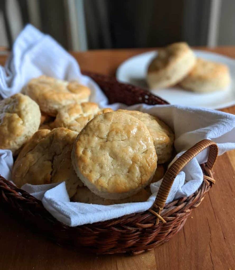 gluten free angel yeast biscuits basket