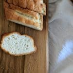 gluten free french bread loaf sliced