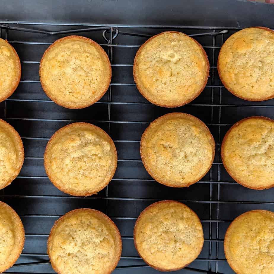 gluten free honey muffins baked