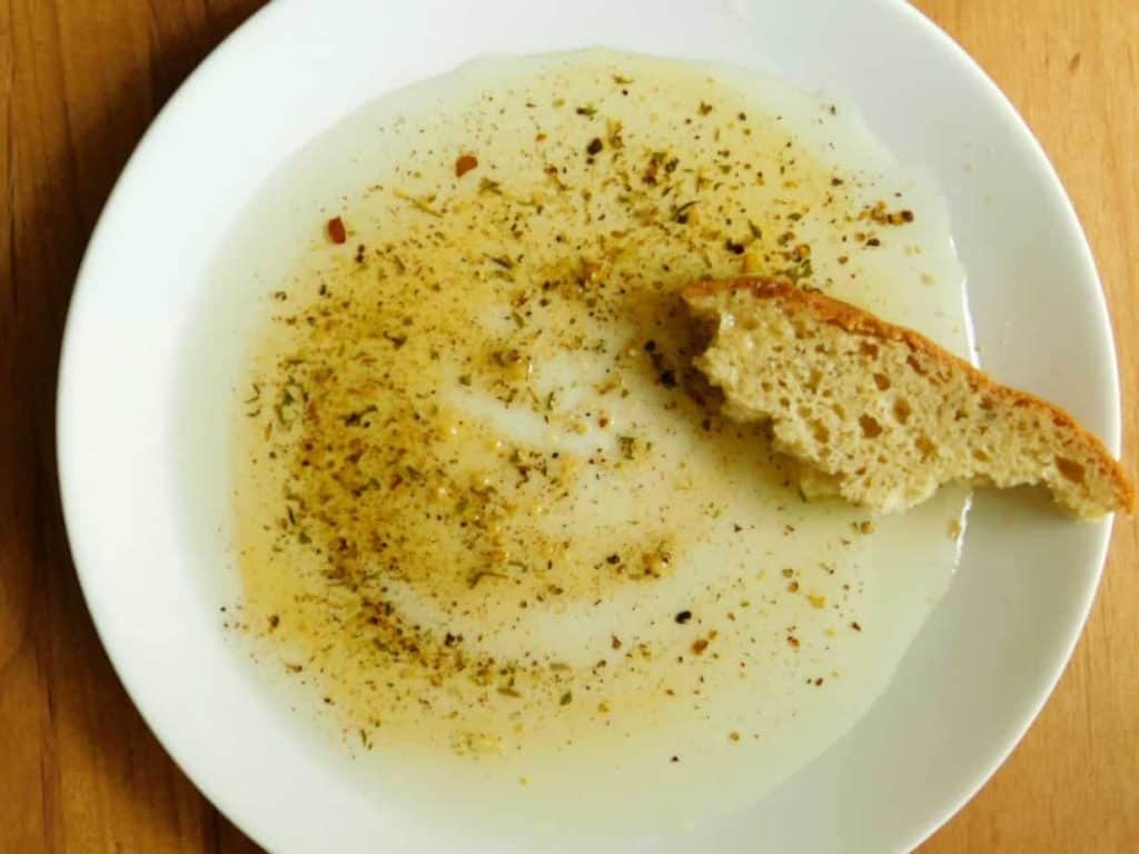 gluten free dairy free italian bread dipping sauce