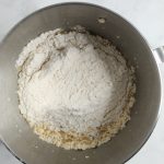 gluten free hawaiian bread flours in a mixing bowl