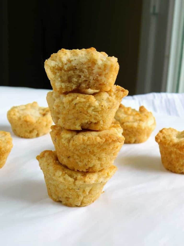 gluten free mini sour cream biscuits