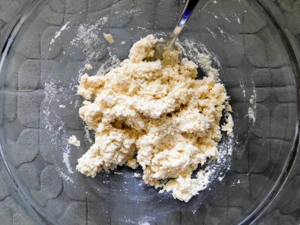 gluten free mini sour cream biscuits dough