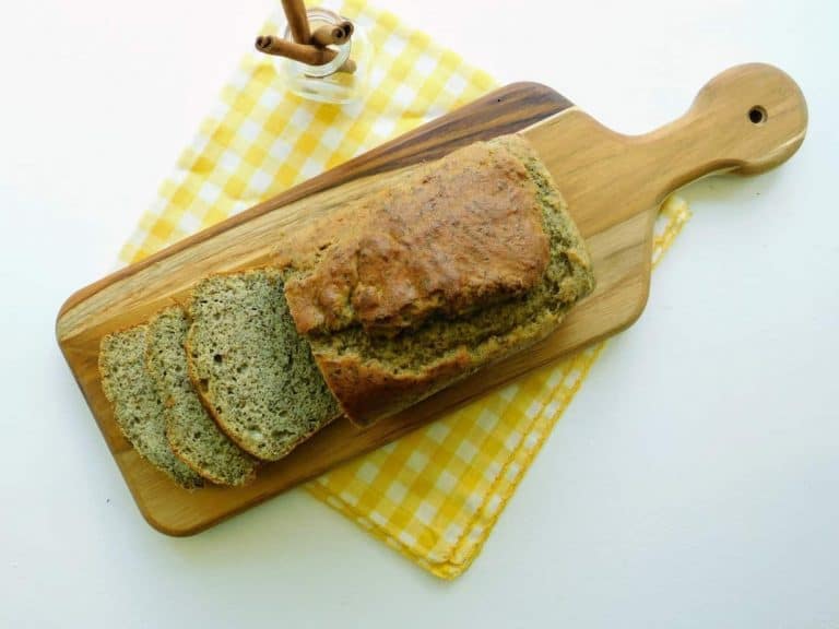 gluten free cinnamon quick bread ready to eat