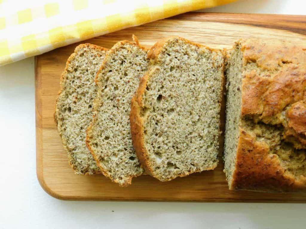 gluten free cinnamon quick bread slices