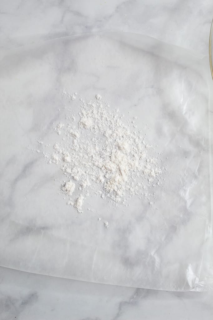 Almond Flour Biscuits floured surface