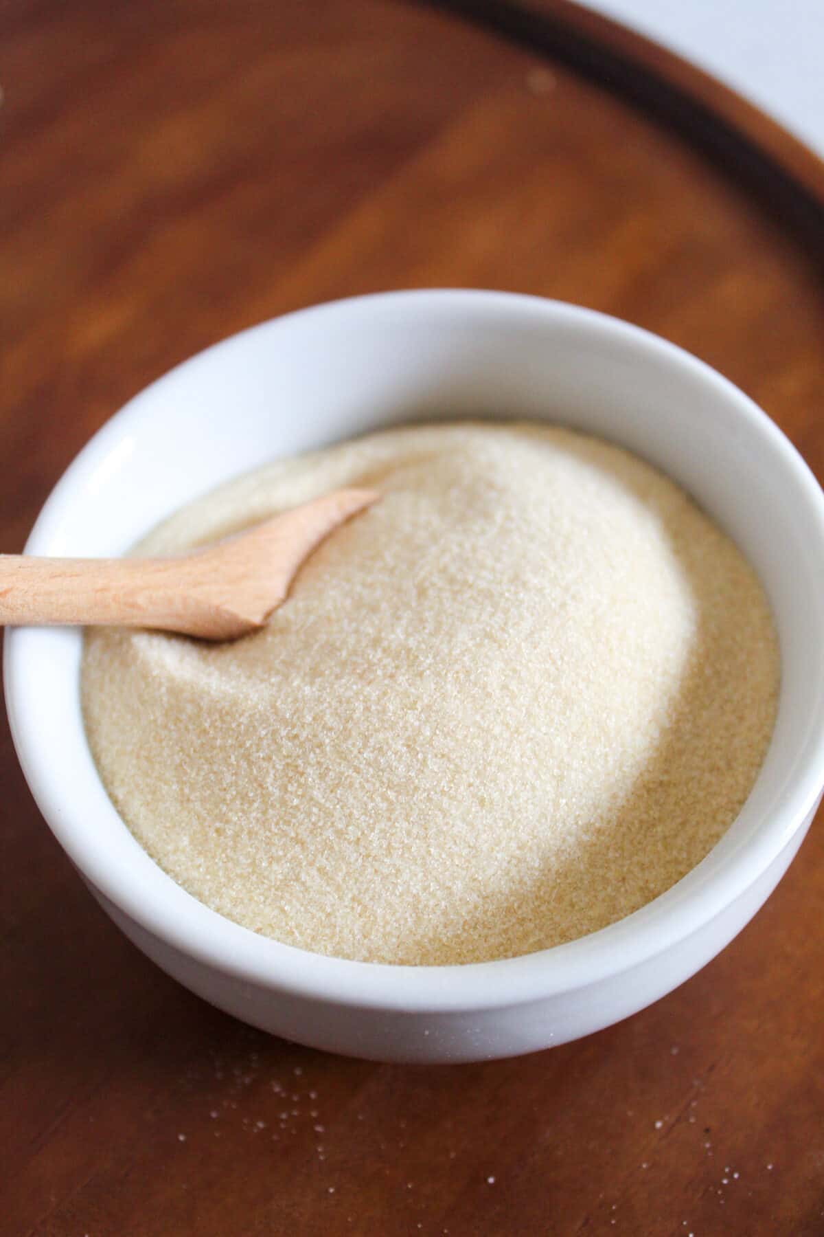 Xanthan Gum in a bowl