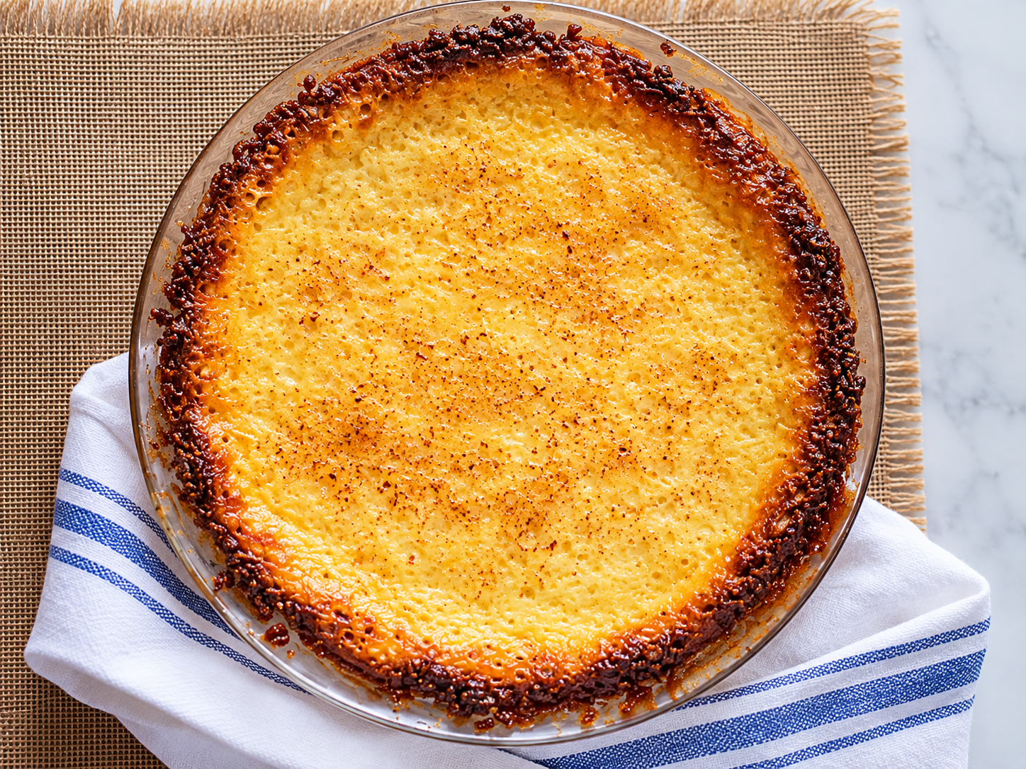 finished gluten-free buttermilk pie