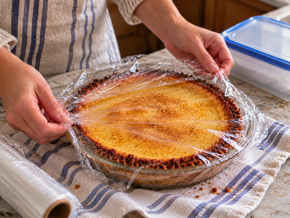 storing gluten-free buttermilk pie