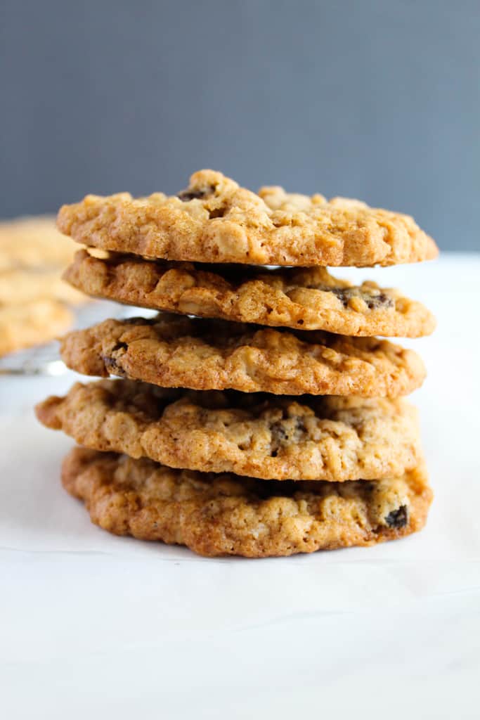 Gluten Free Oatmeal Raisin Cookies - Zest for Baking