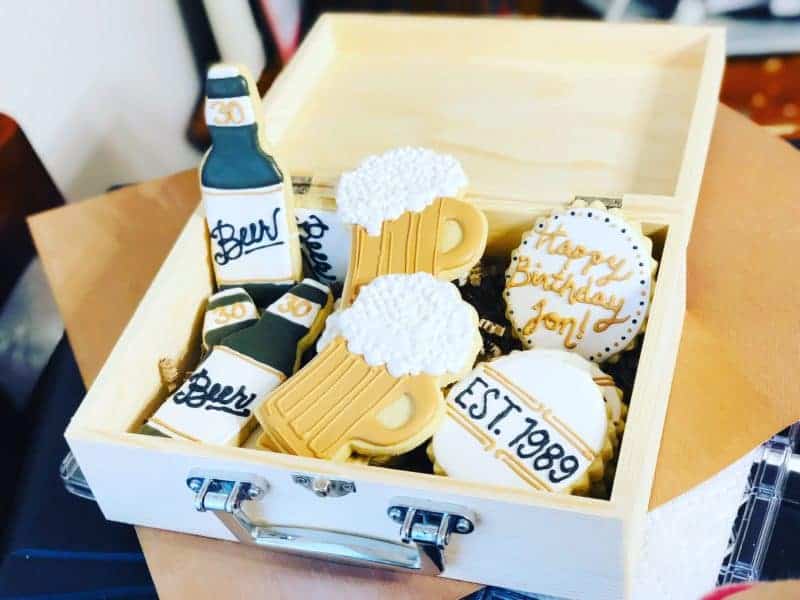 gluten free dairy free christmas cookies on a white plate