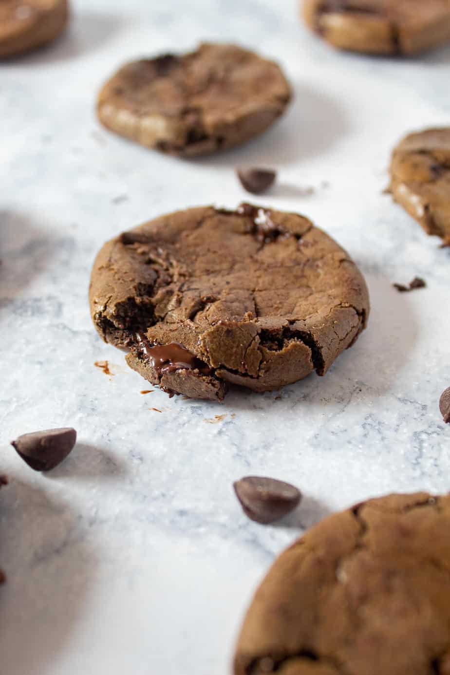 gluten free dairy free christmas cookies on a white plate