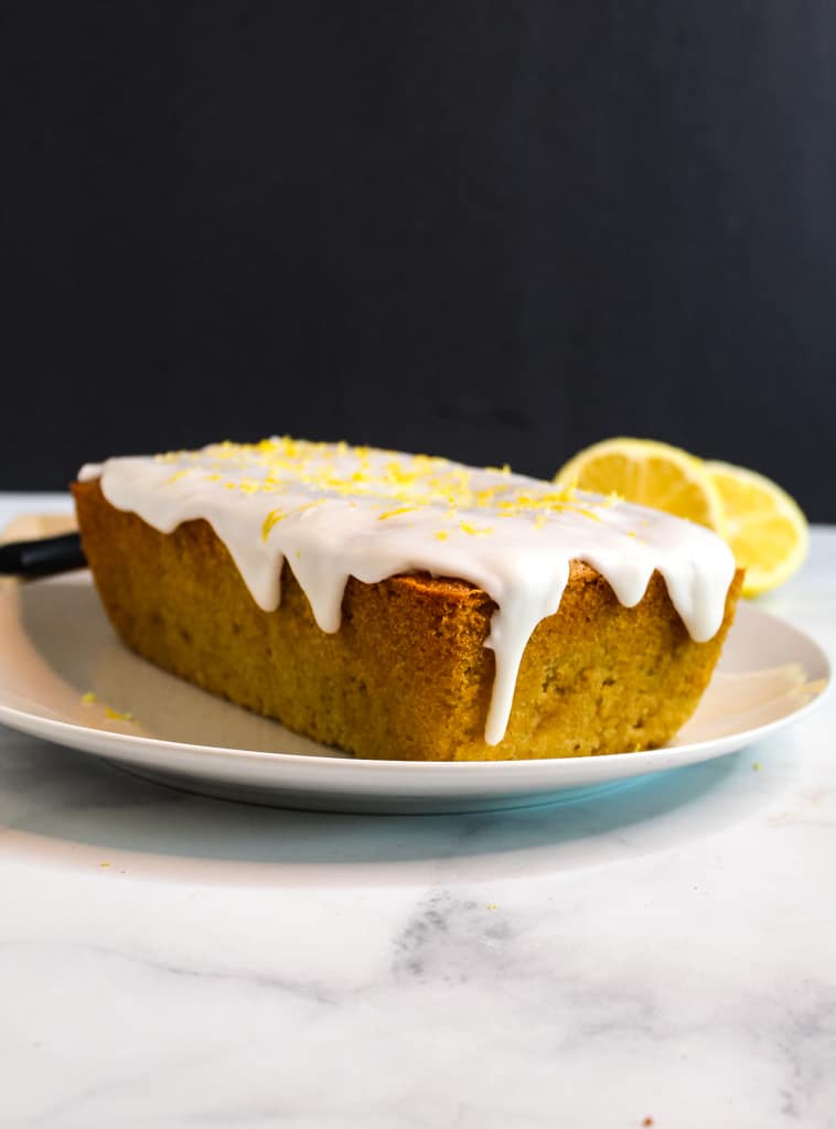 gluten free lemon pound cake whole loaf