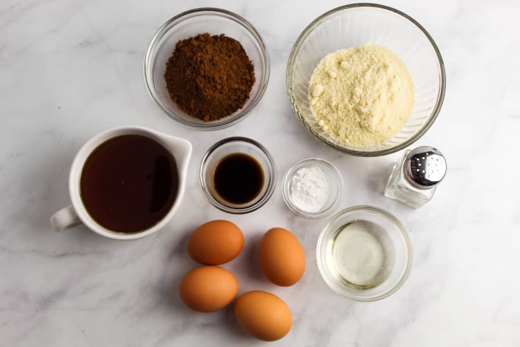 overhead shot of ingredients