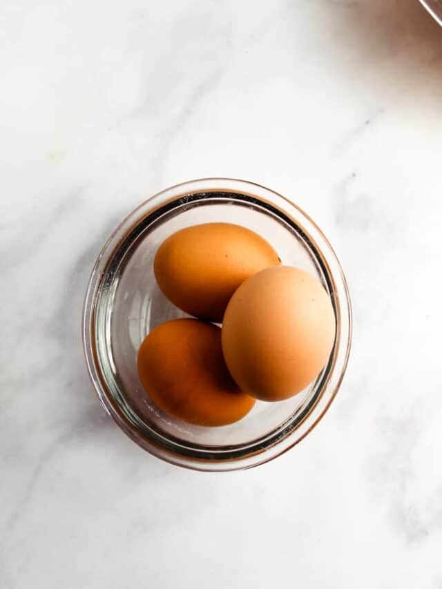 room temperature eggs