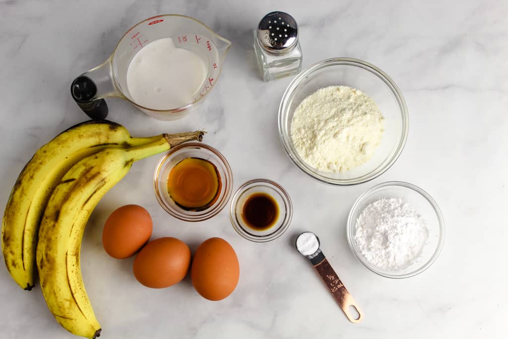 overhead shot of ingredients