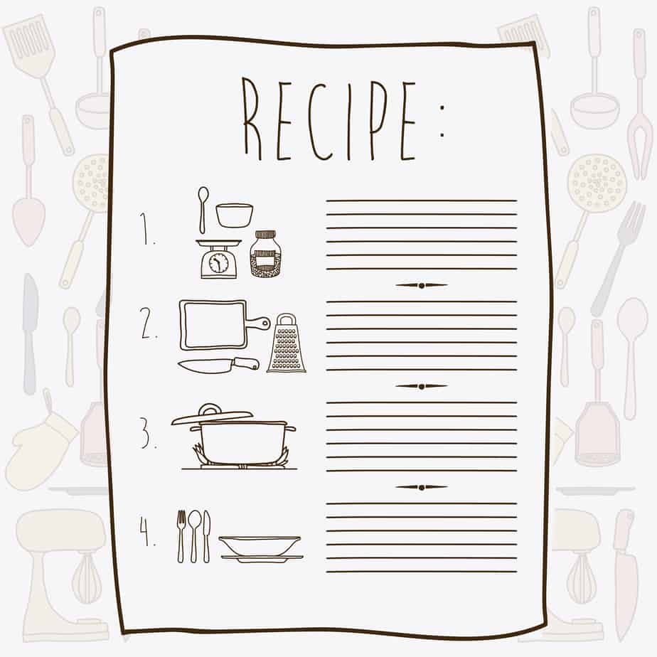 image of recipe card