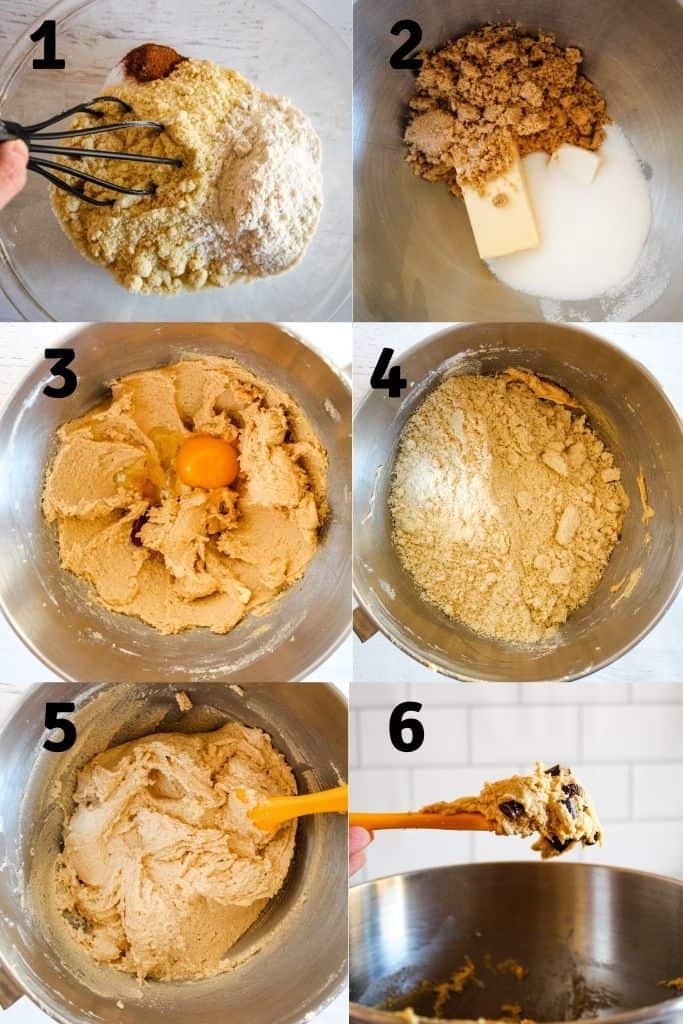 steps to preparing cookies