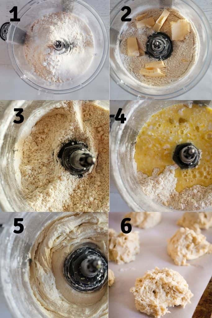 steps to preparing scones