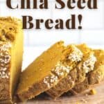 slice of chia seed bread