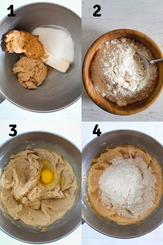 steps to preparing cookies.