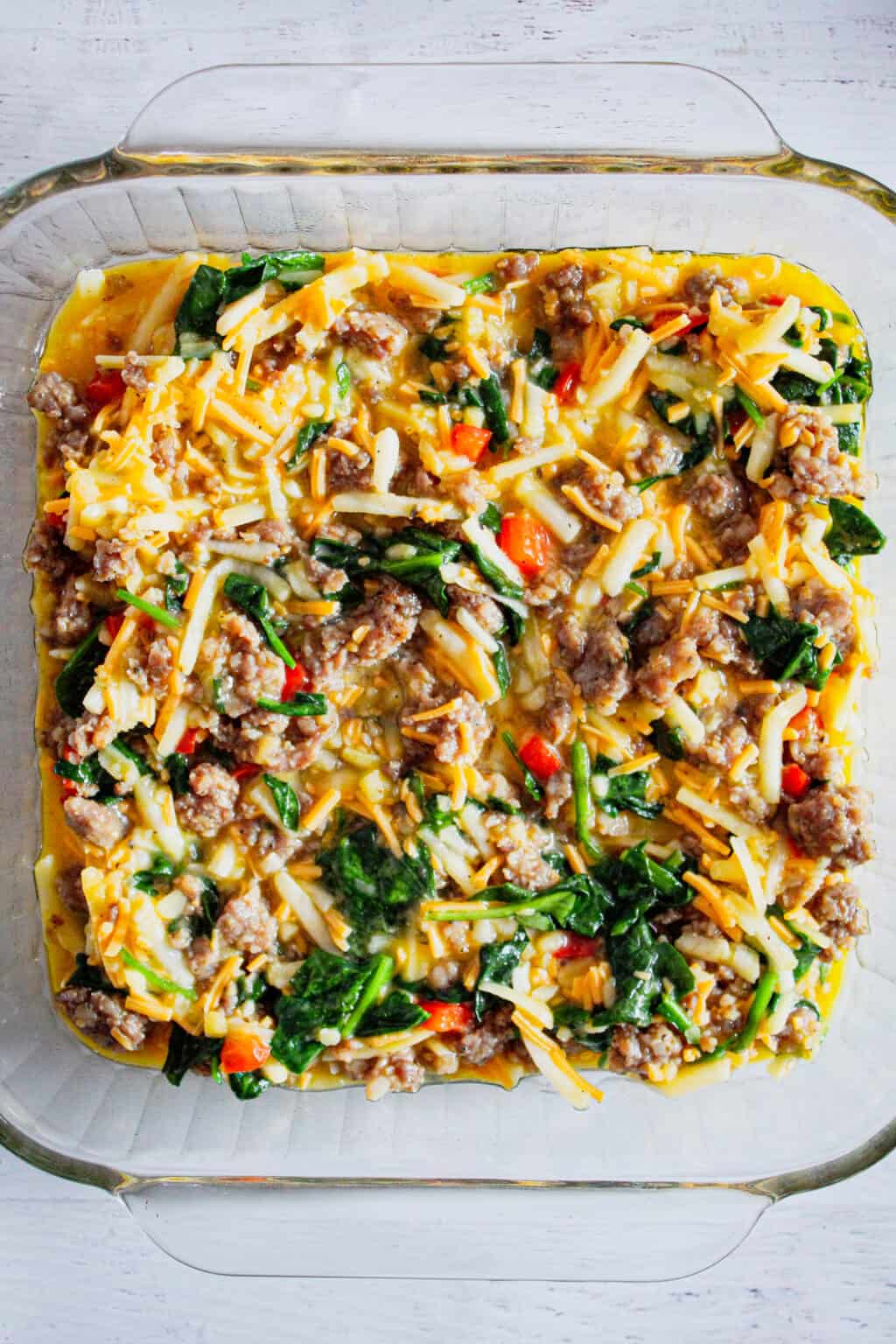 Easy Sausage Egg Casserole: Best Overnight Breakfast Bake - Zest for Baking