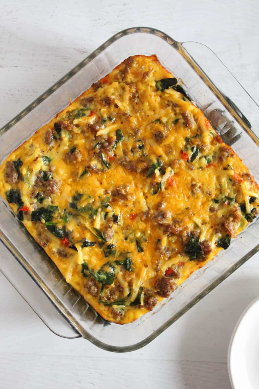 Easy Sausage Egg Casserole: Best Overnight Breakfast Bake - Zest for Baking