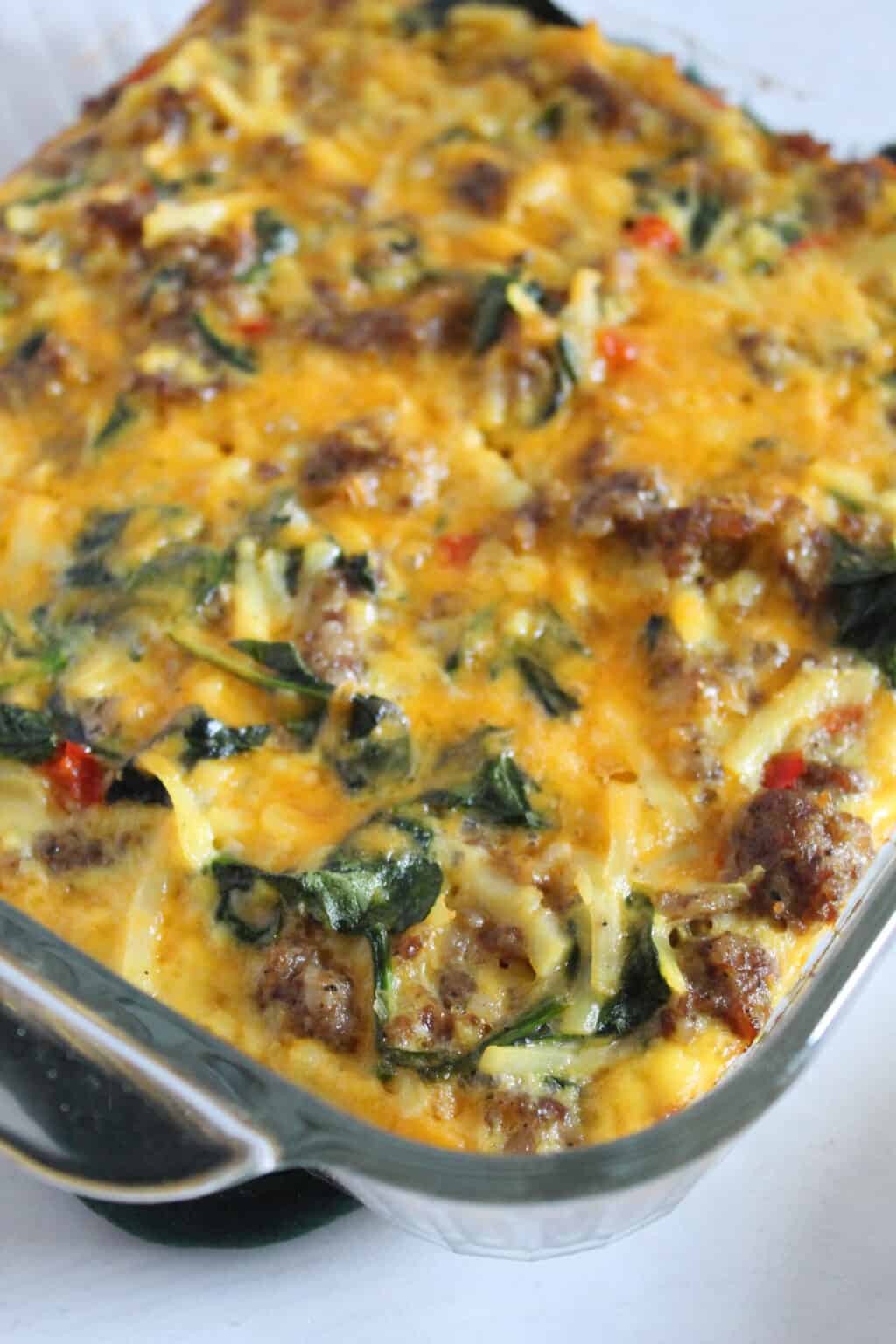 Easy Sausage Egg Casserole: Best Overnight Breakfast Bake - Zest for Baking