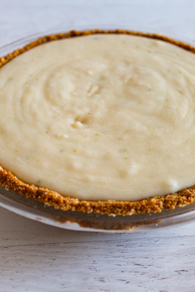 filled key lime pie without whipped topping.