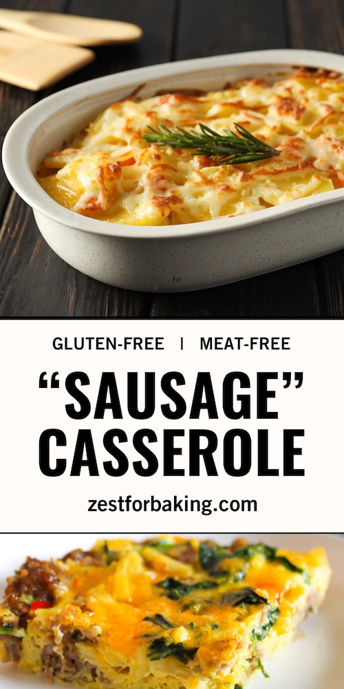 gluten free side dishes meat-free sausage casserole  recipe