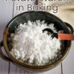 bowl of potato starch