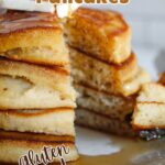 plate of cut pancakes