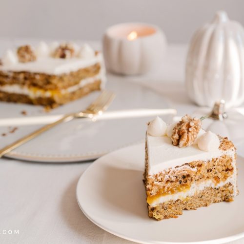 two cakes featred in Popular Gluten-Free Fall Baking Recipes