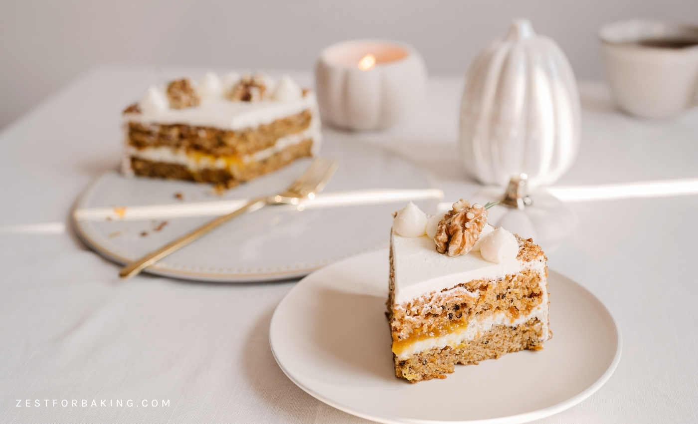 two cakes featred in Popular Gluten-Free Fall Baking Recipes