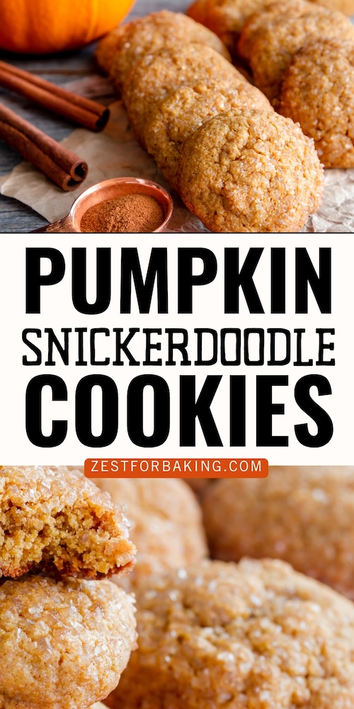 delicious pumpkin snickerdoodle cookies recipe for fall baking gluten free