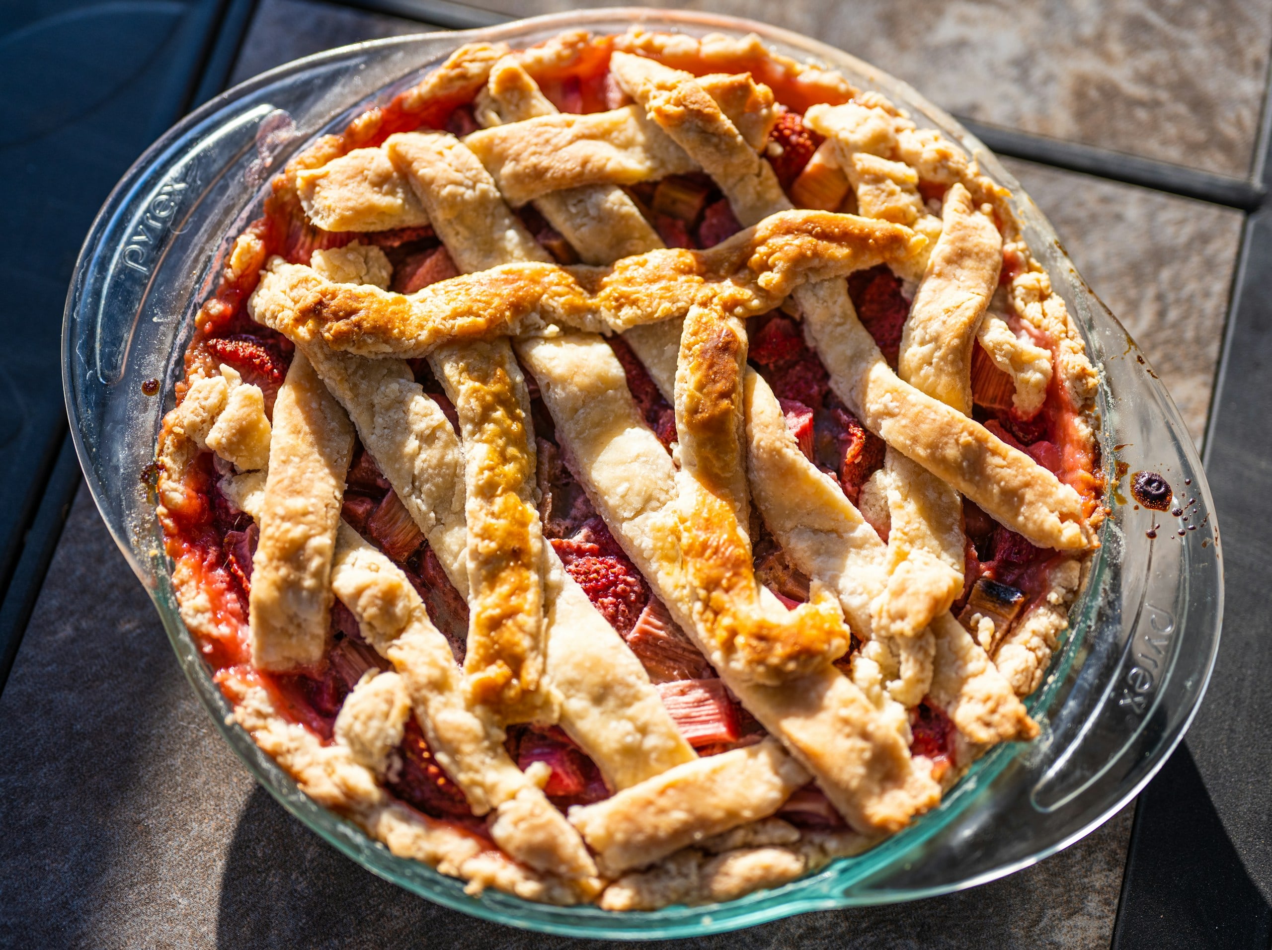 A Bowl of Freshly-Baked Pie Filling 