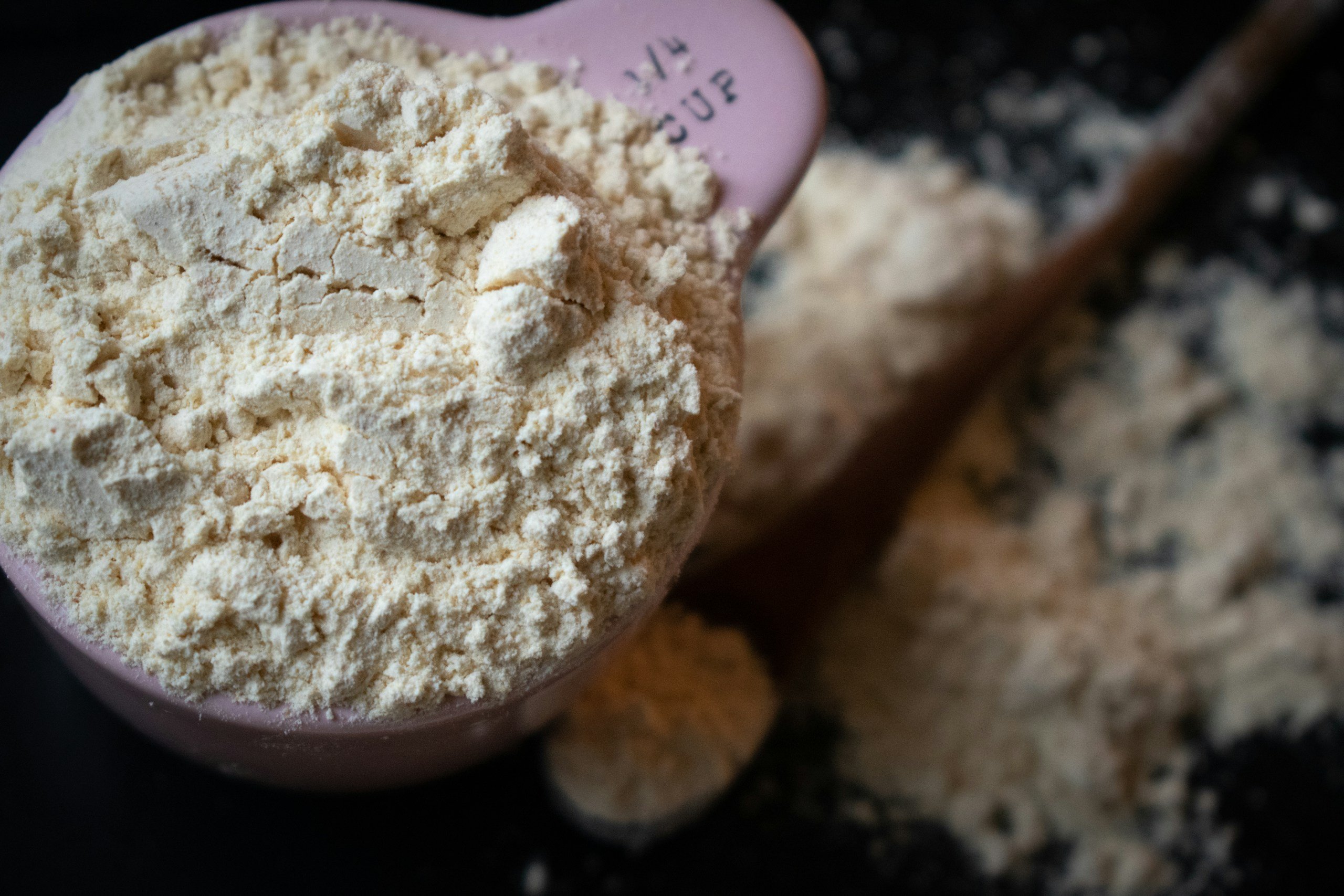 potato starch substitute: chickpeas flour