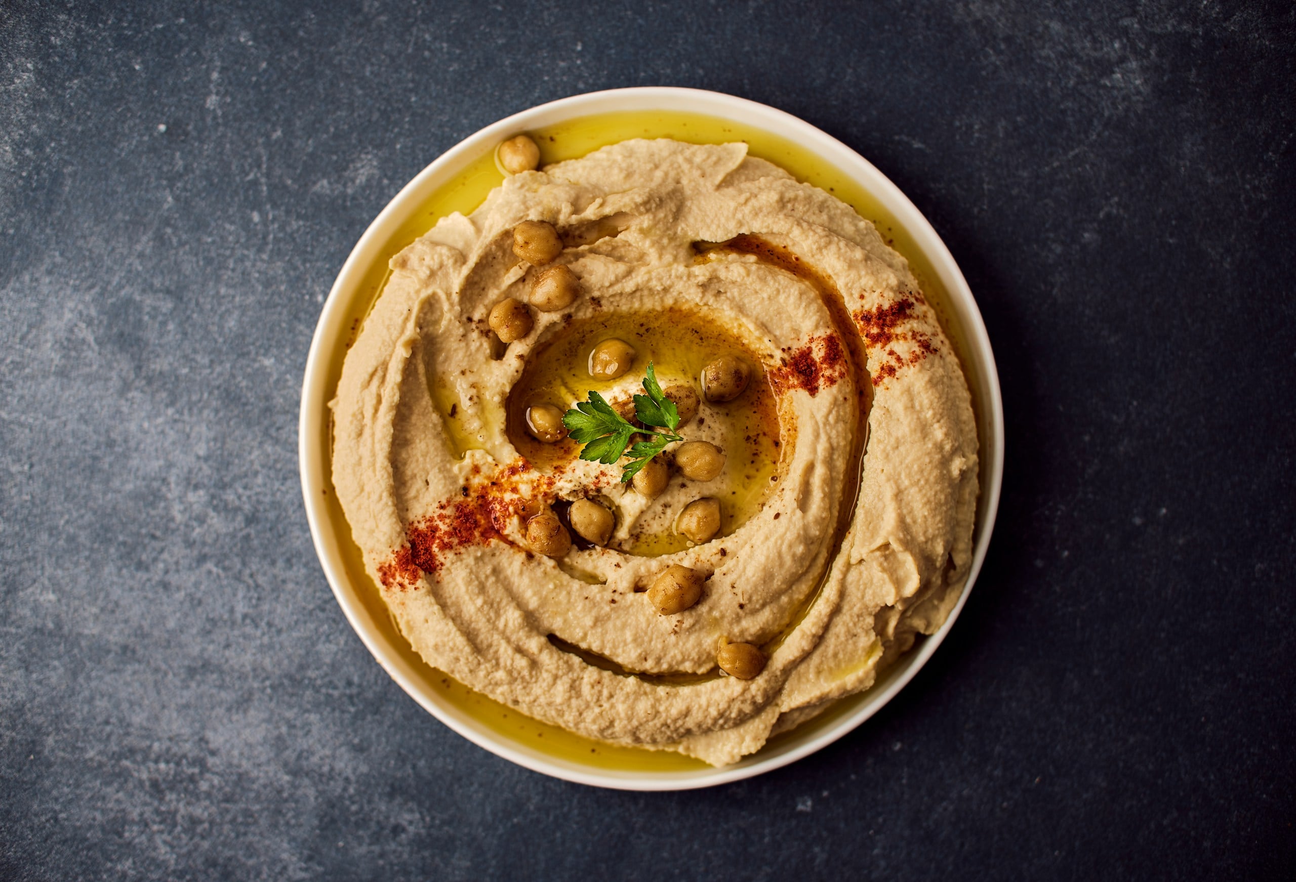 Creamy chickpea hummus