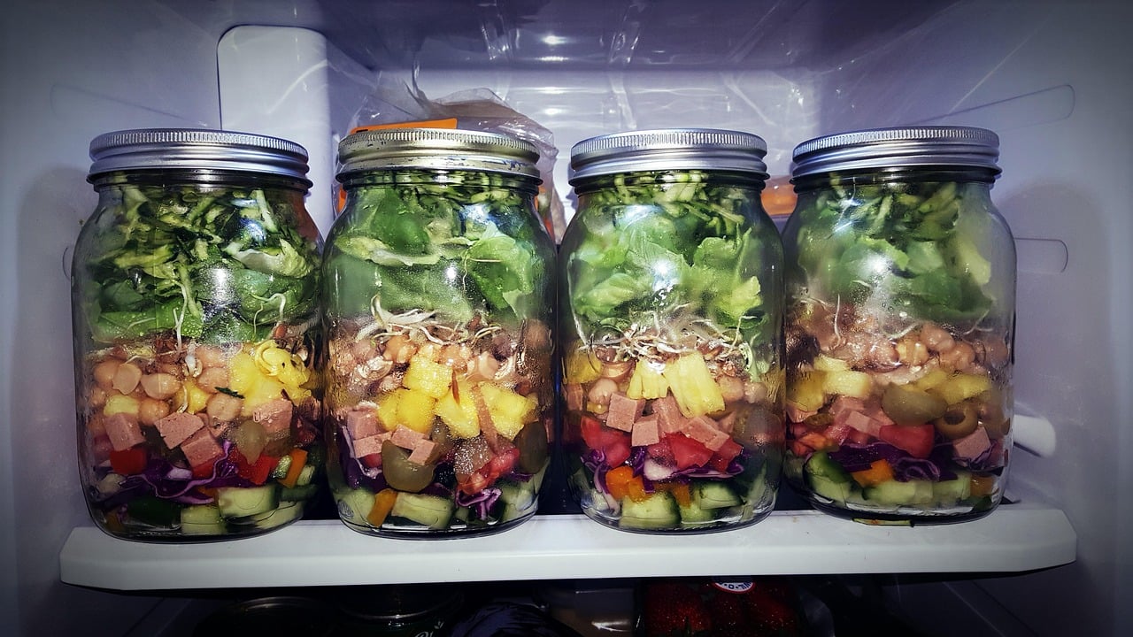 Mason Jar Salads