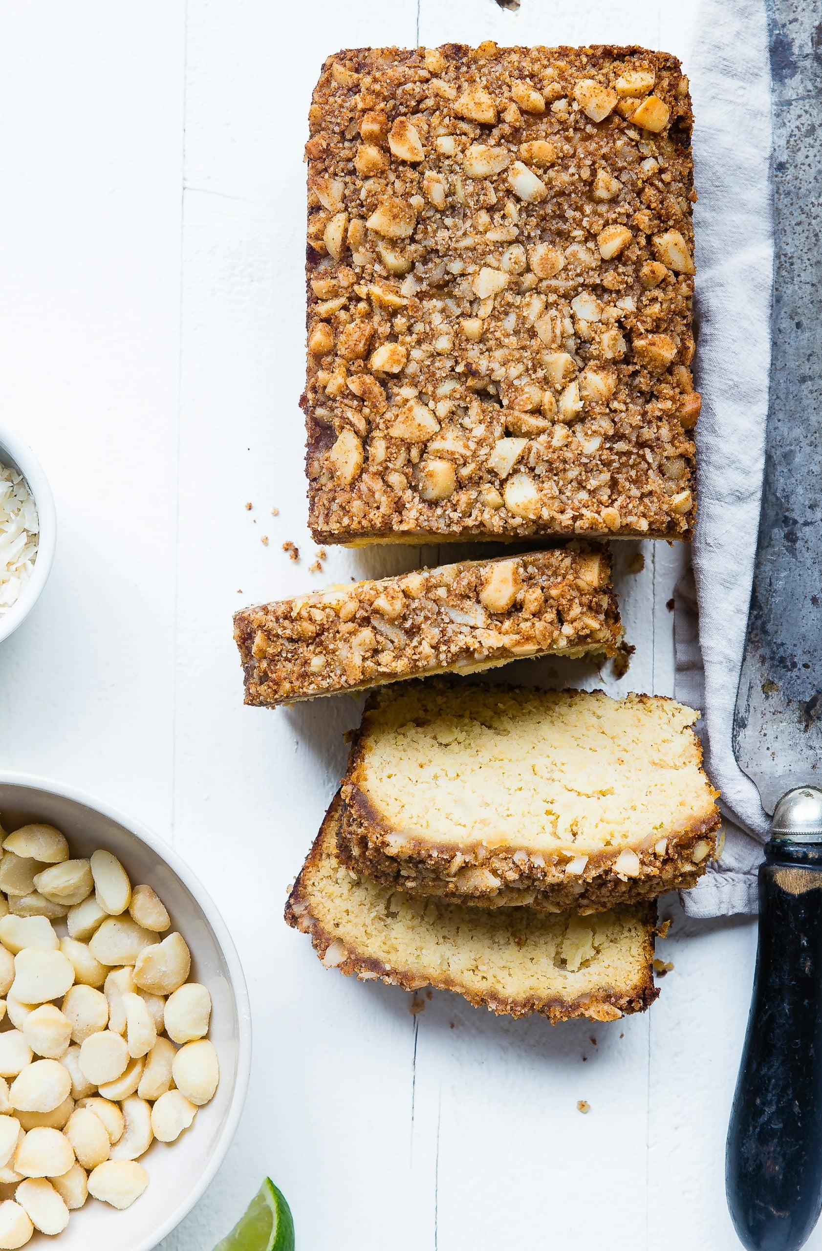 Nutty coconut bread