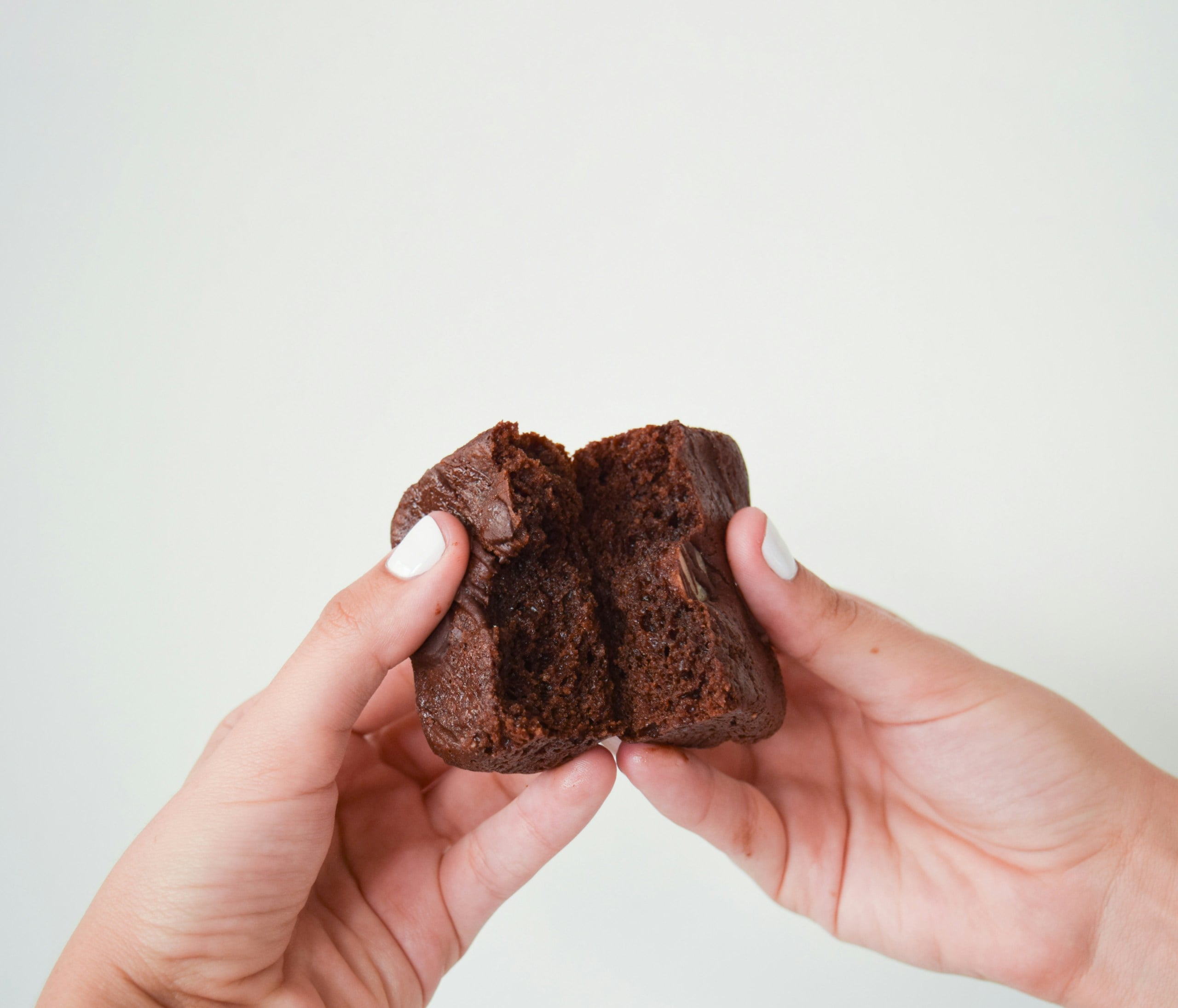 fresh made brownies